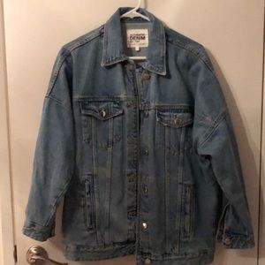Zara oversized jean jacket
